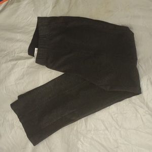 Common Sense straight leg stretch ankle pants Size M Charcoal. Made in the USA